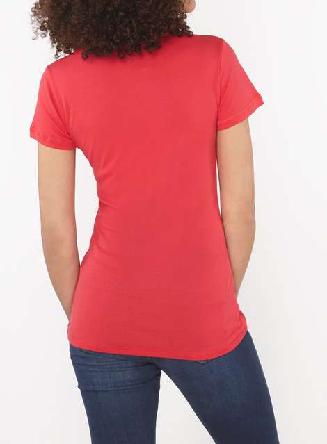 **Tall Pink Cotton T-Shirt